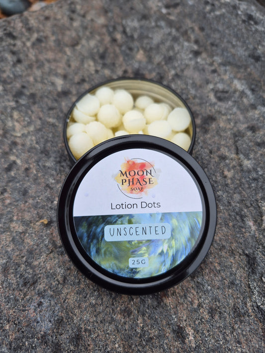 Unscented Lotion Dots