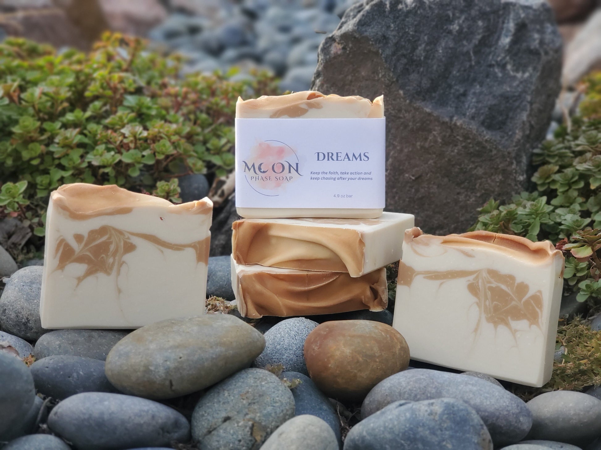 Dreams - Oatmeal, milk & honey scented artisan bar soap