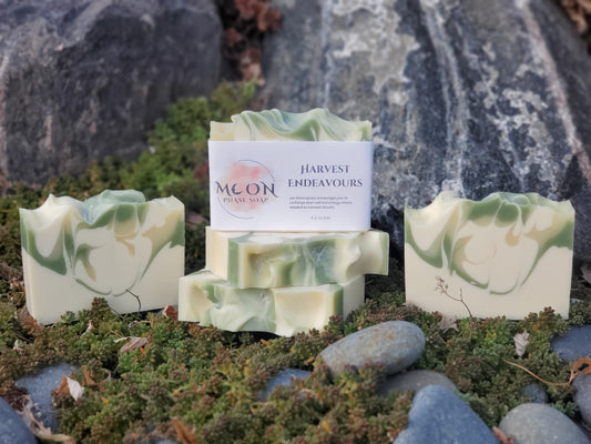 Harvest Endeavours - A lemongrass scented artisan cold process bar soap