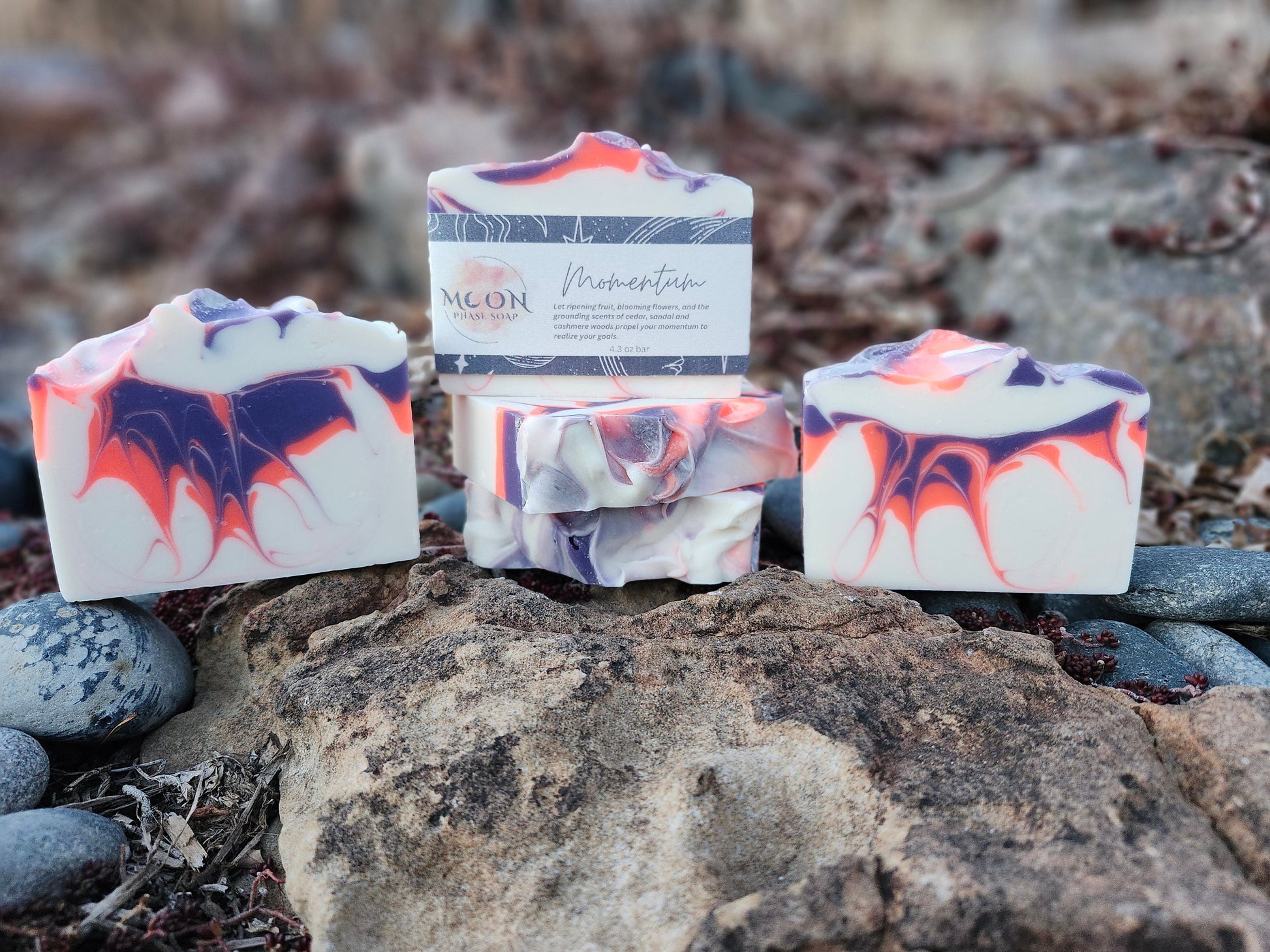 Momentum - Lavender & Apricot scented artisan soap