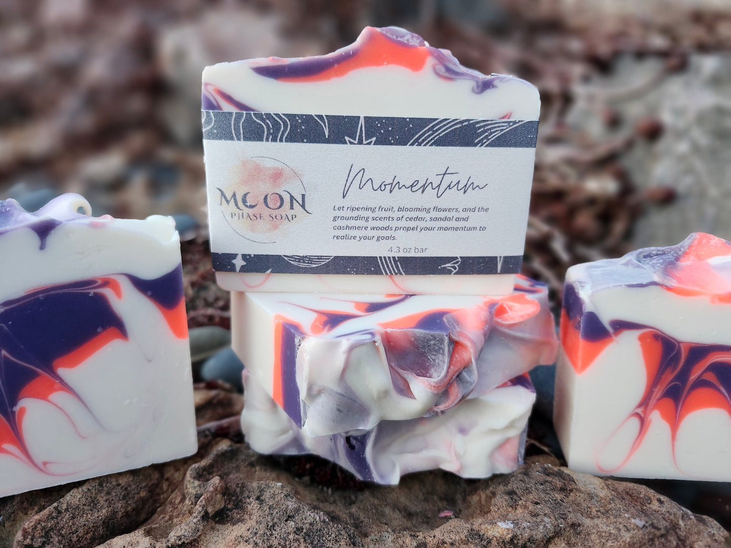 Momentum - Lavender & Apricot scented artisan soap