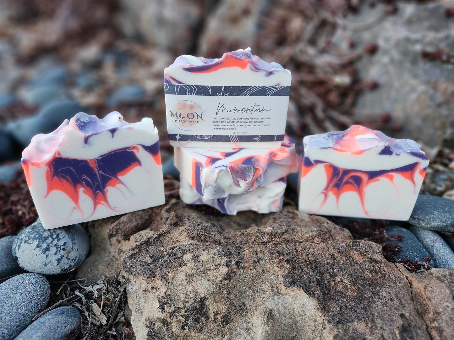 Momentum - Lavender & Apricot scented artisan soap