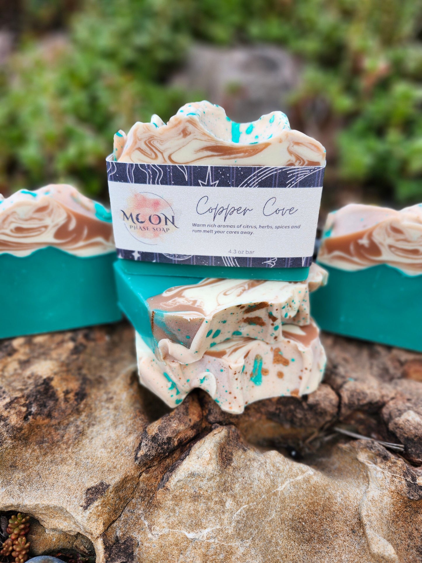 Copper Cove - A warm blend of herbs, light citrus, and rum to melt your cares away.