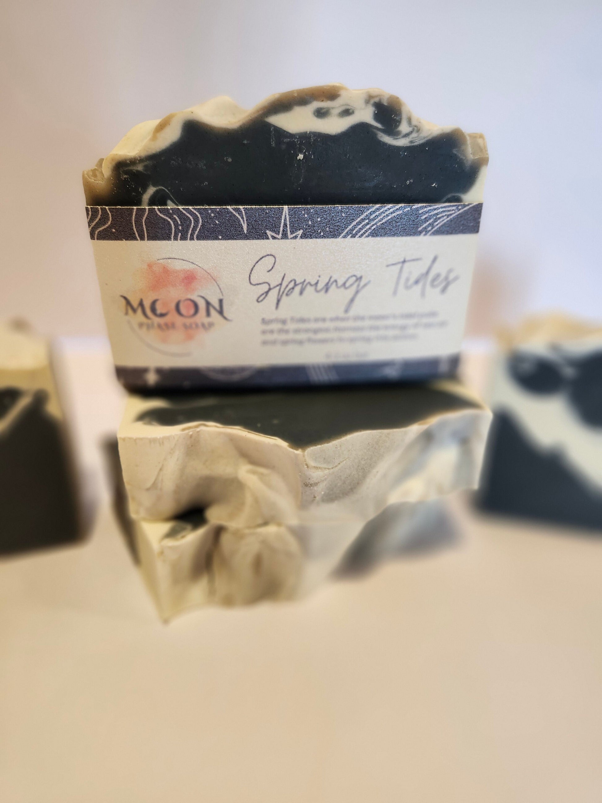 Spring Tides - A Sea Salt and Lily scented soap.